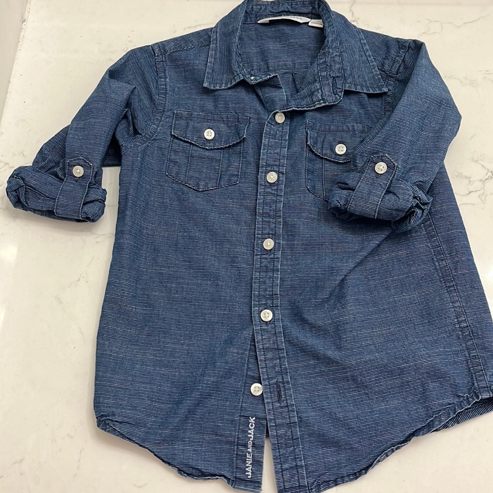Janie and Jack Button Down